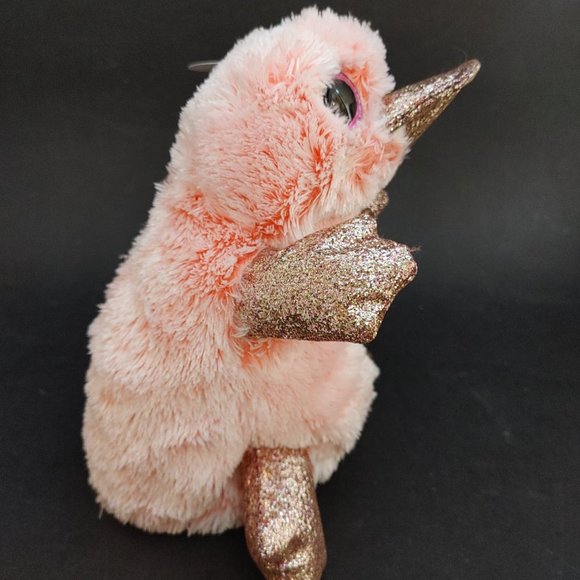 TY Beanie Boos - WILMA Pink Platypus (6 Inch) Stuffed Plush New with Tags 2019 - Picture 3 of 9